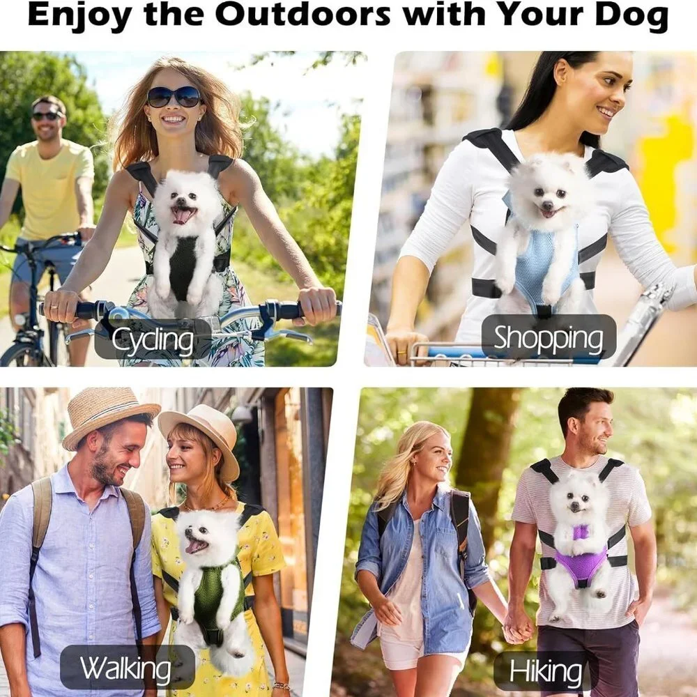 Purple Dog Carrier Backpack